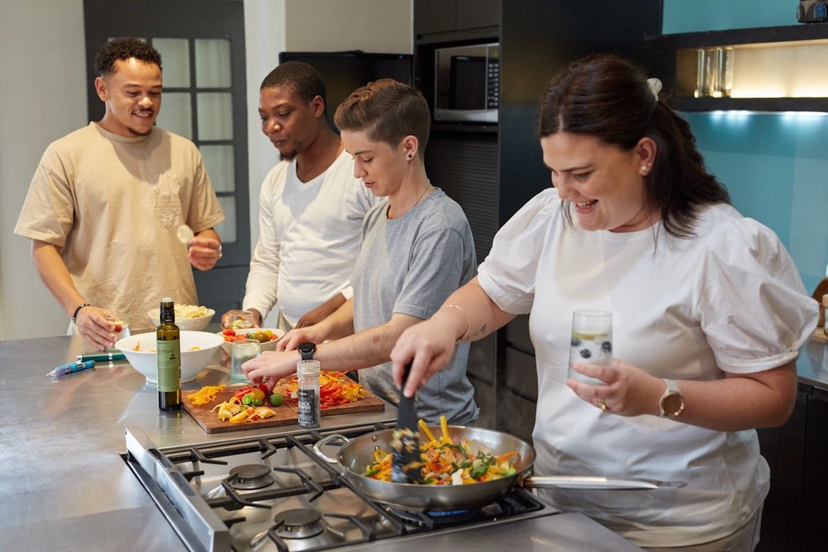 Healthy kitchen preparation